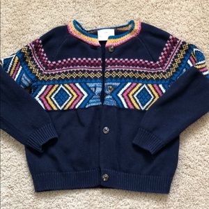 Hanna Anderson Nordic sweater size 100